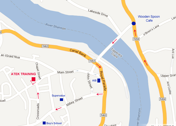 Map of Killaloe